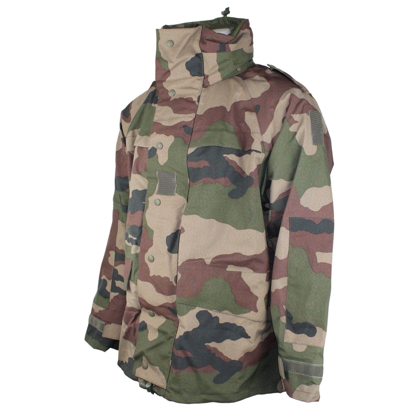 French army camouflaged parka