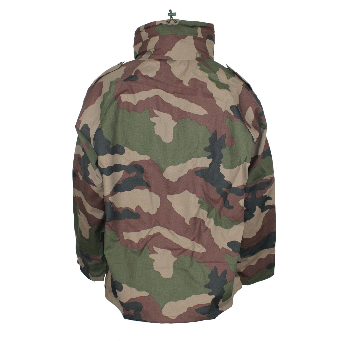 French army camouflaged parka