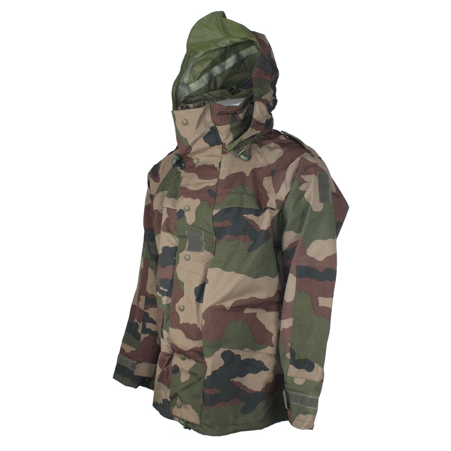 French army camouflaged parka