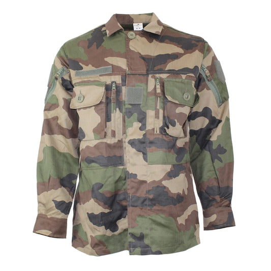 NG camouflaged combat jacket