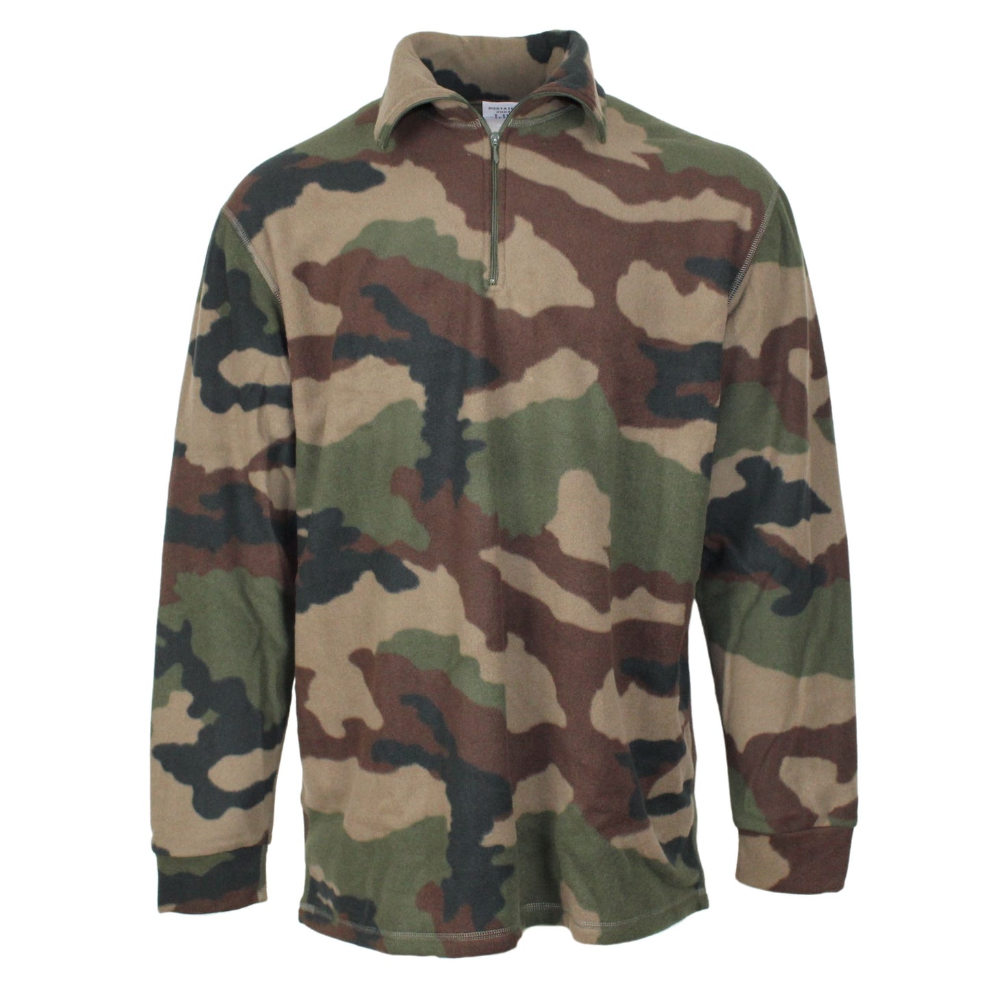 Camouflaged F1 fleece shirt