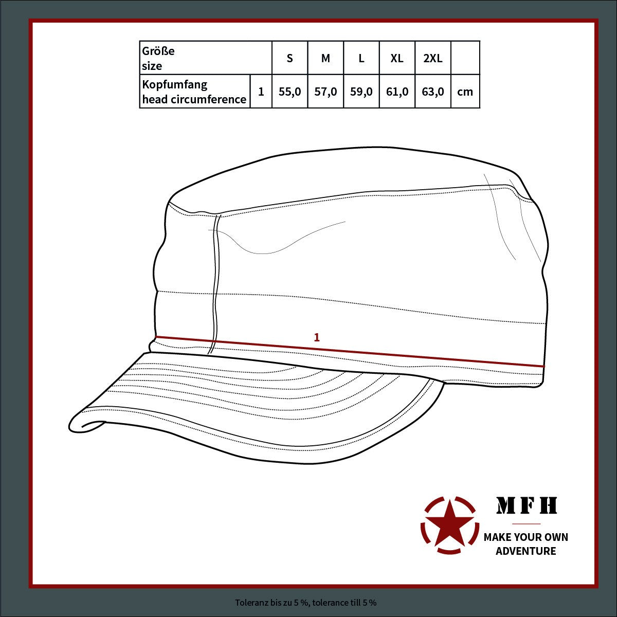 Casquette BDU US - Flecktarn