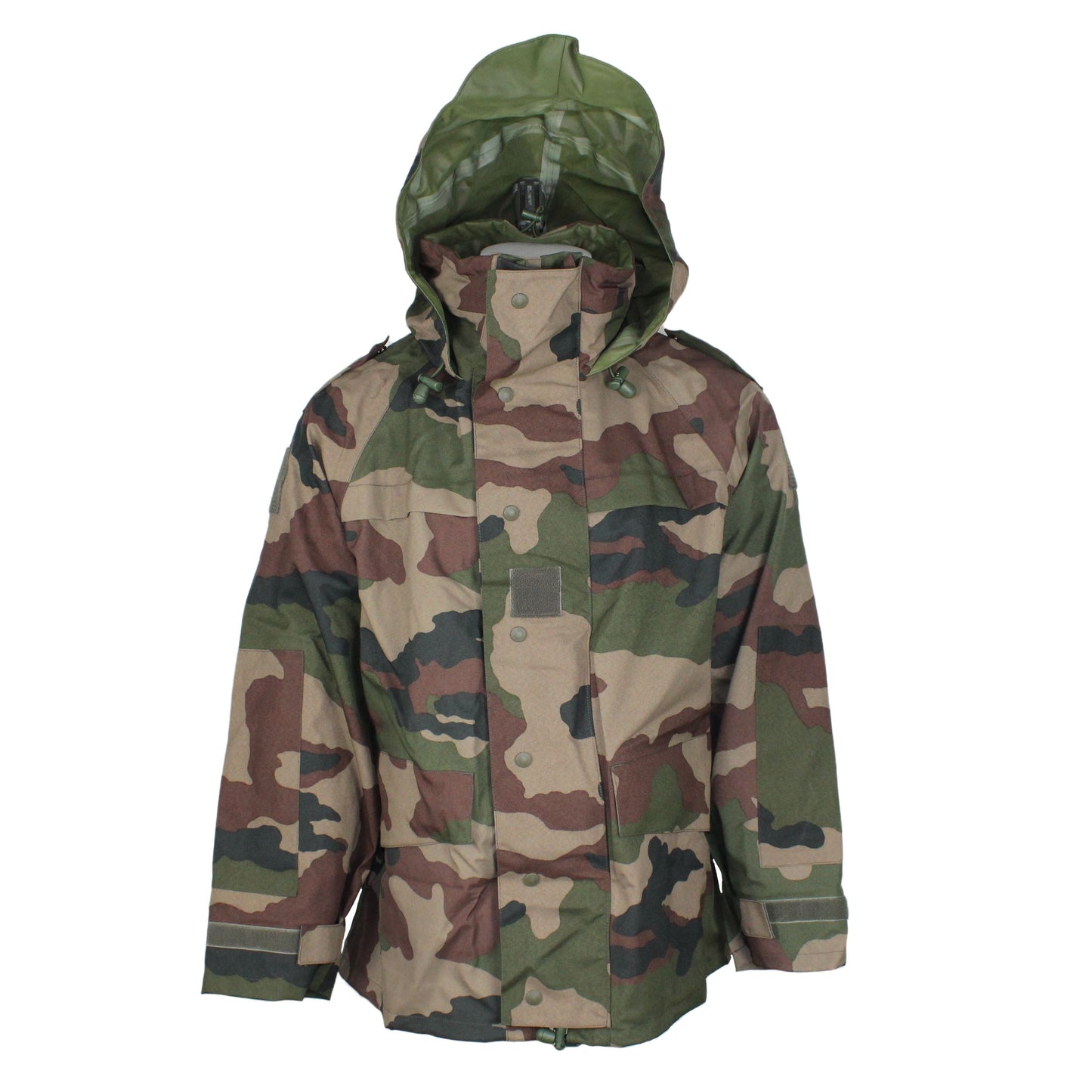 French army camouflaged parka